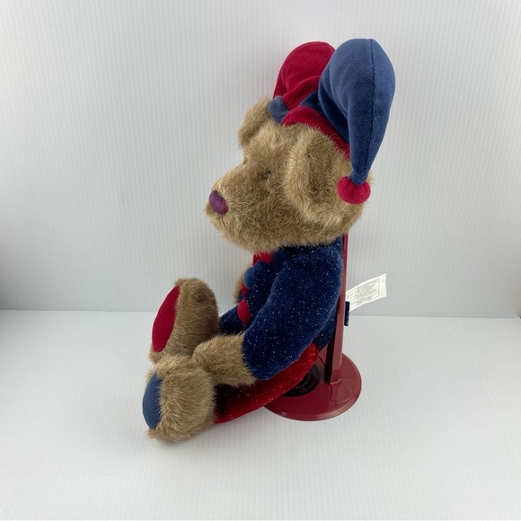 Vintage Boyds Court Jester Joker Teddy Bear Mr. McFarkle Bean Bag Plush - Picture 2 of 11